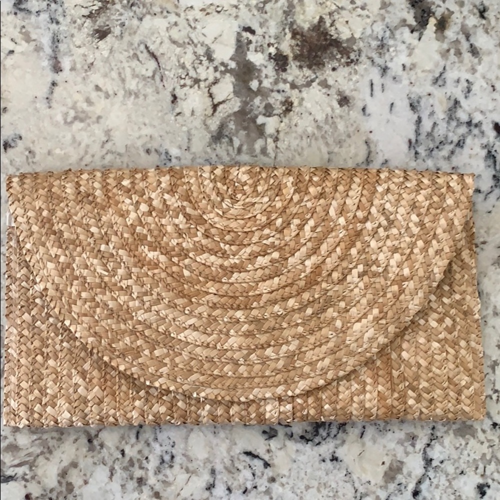 Beachbabe| Stylish Straw Clutch Handbag